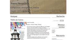 Desktop Screenshot of pierrepenisson.com