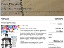 Tablet Screenshot of pierrepenisson.com